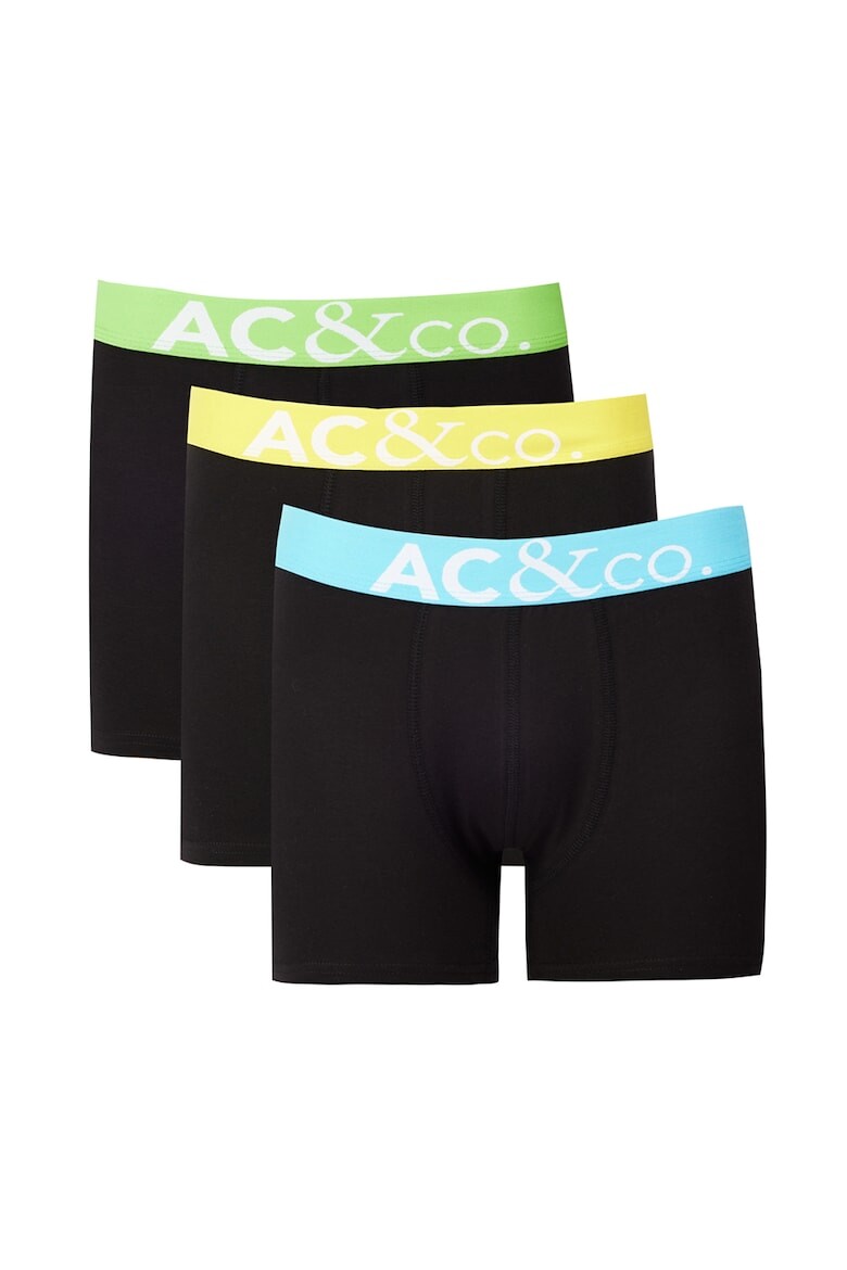 

Боксеры с логотипом на талии Ac&Co, черный