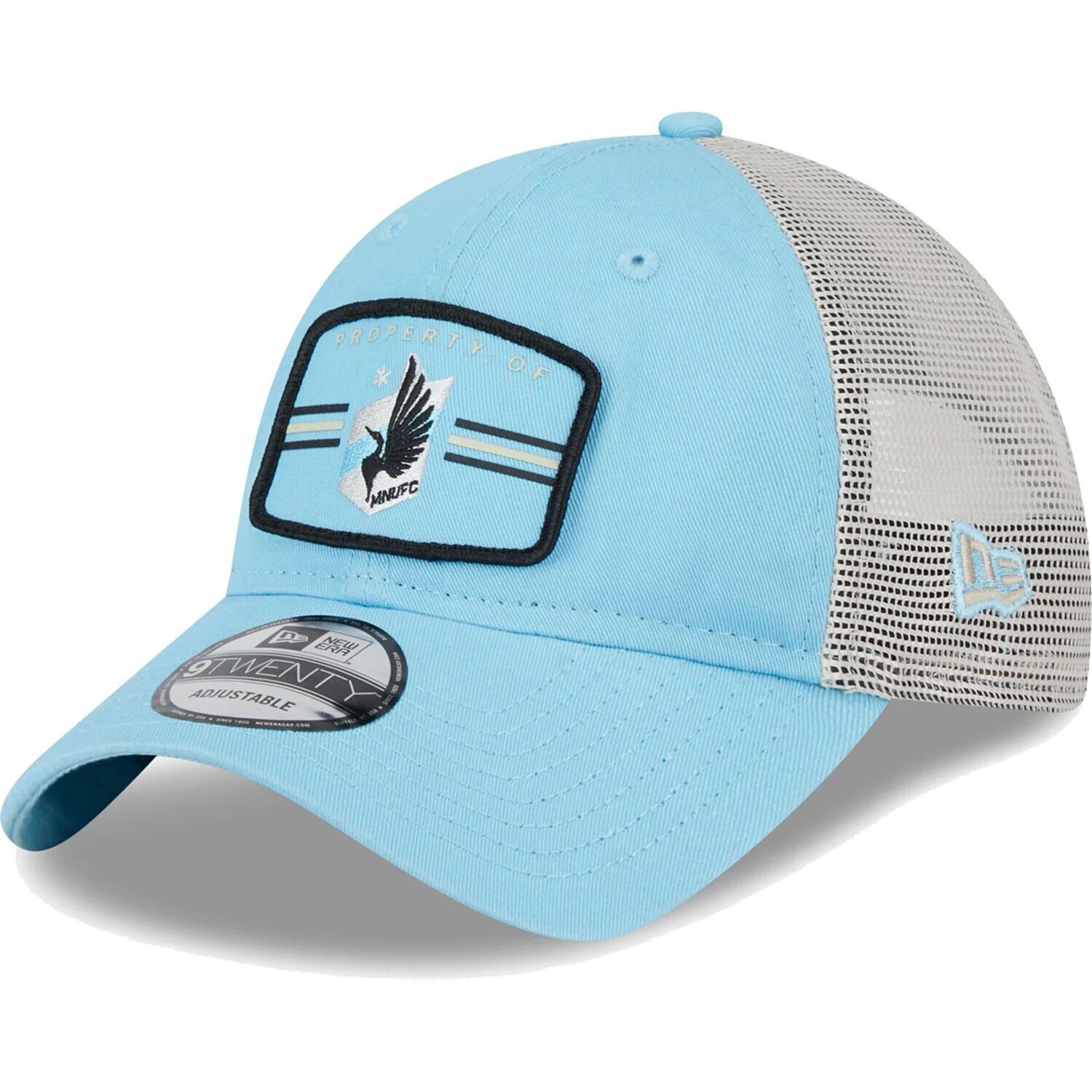 

Мужская кепка New Era голубая Minnesota United FC Property 9TWENTY Snapback