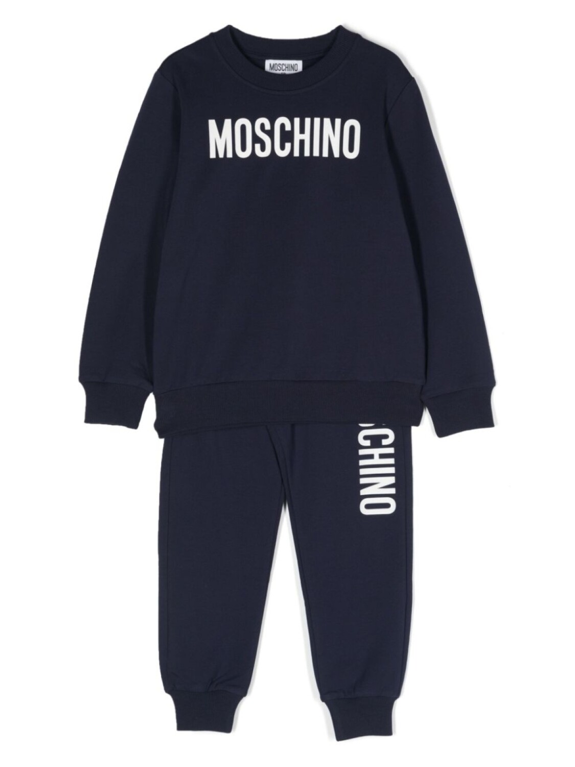 

Moschino Kids спортивный костюм с логотипом, синий