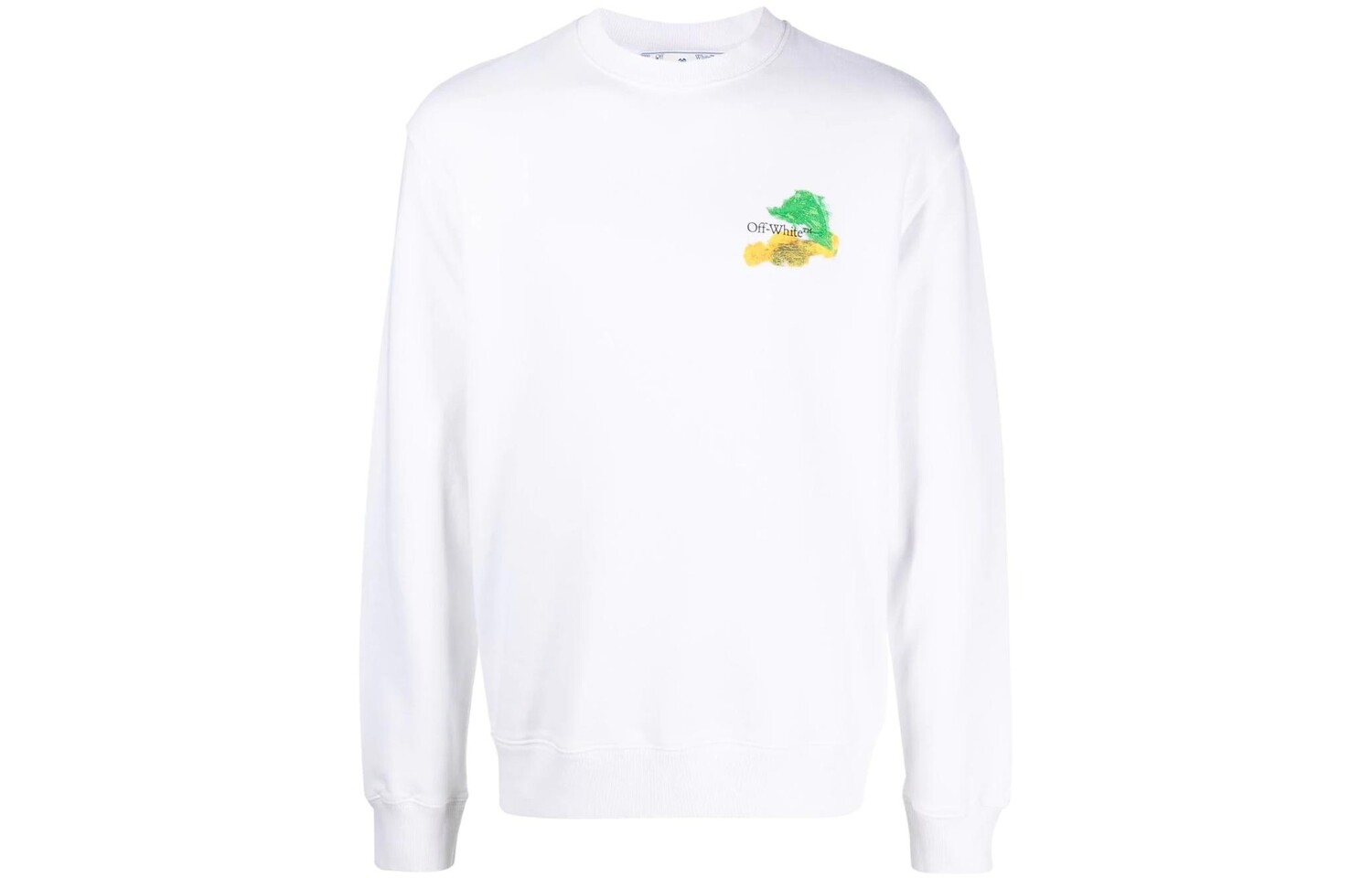

Скейт-борд с круглым вырезом Brush Arrows Off-White, белый