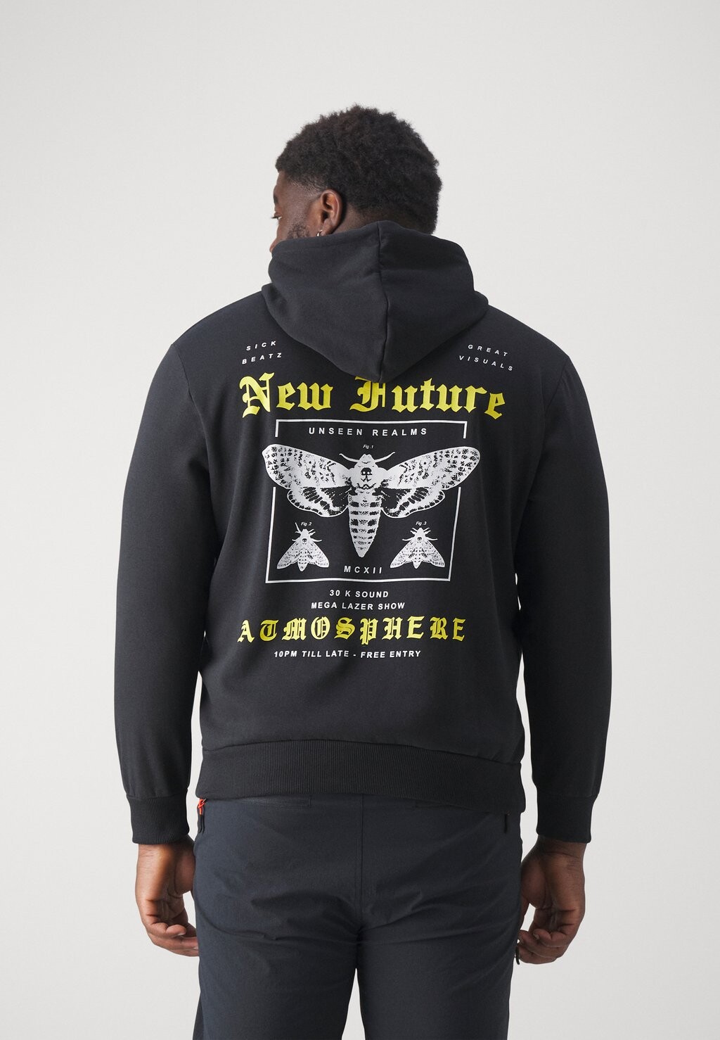 

Толстовка Jornew Future Hood Jack & Jones, черный