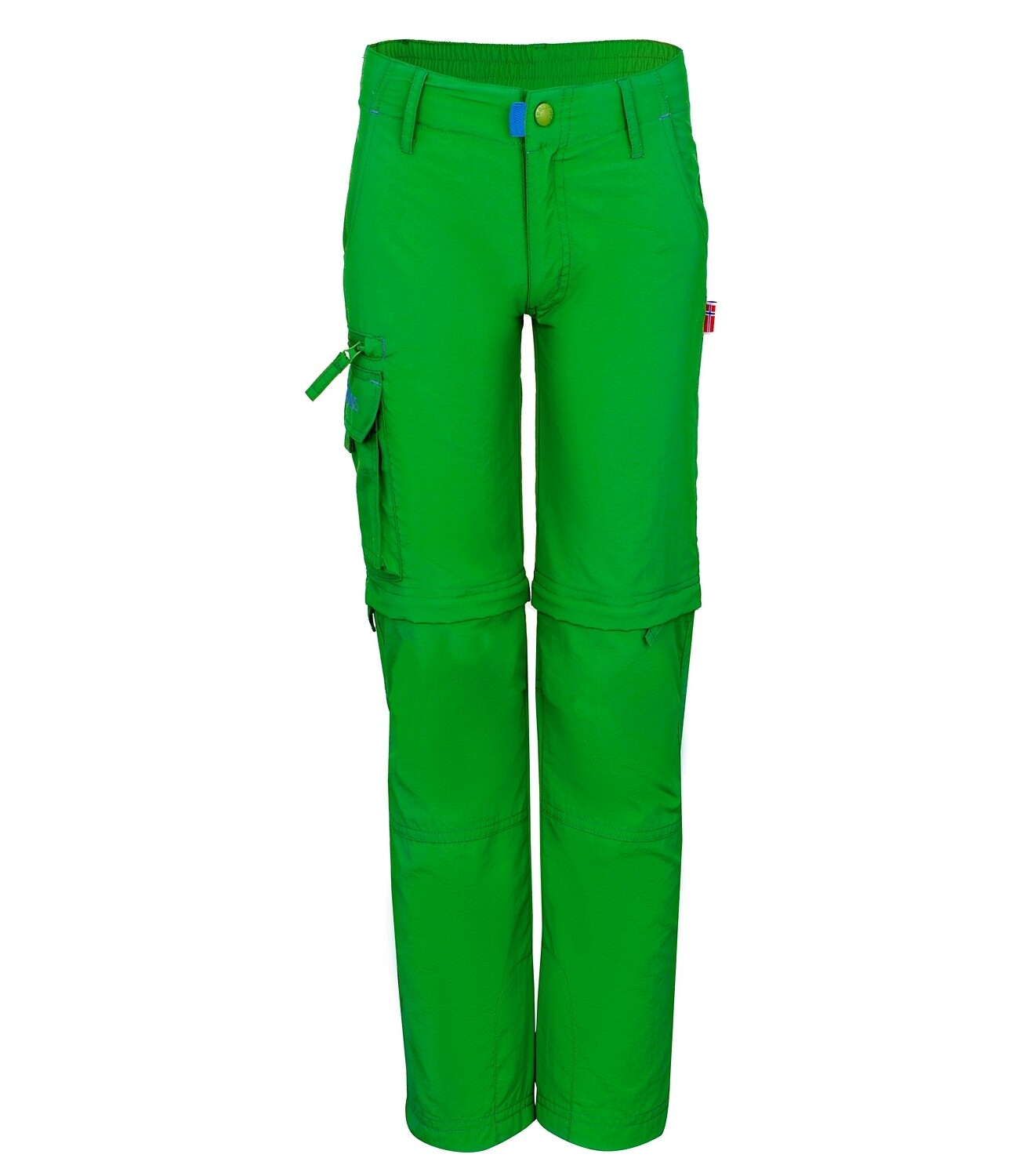 

Спортивные шорты Trollkids Zip Off Hose Oppland Slim Fit, цвет Indischgrün