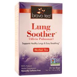 Bravo Tea Травяной чай для успокоения легких 20 пакетиков чай травяной имбирный 20 пакетиков