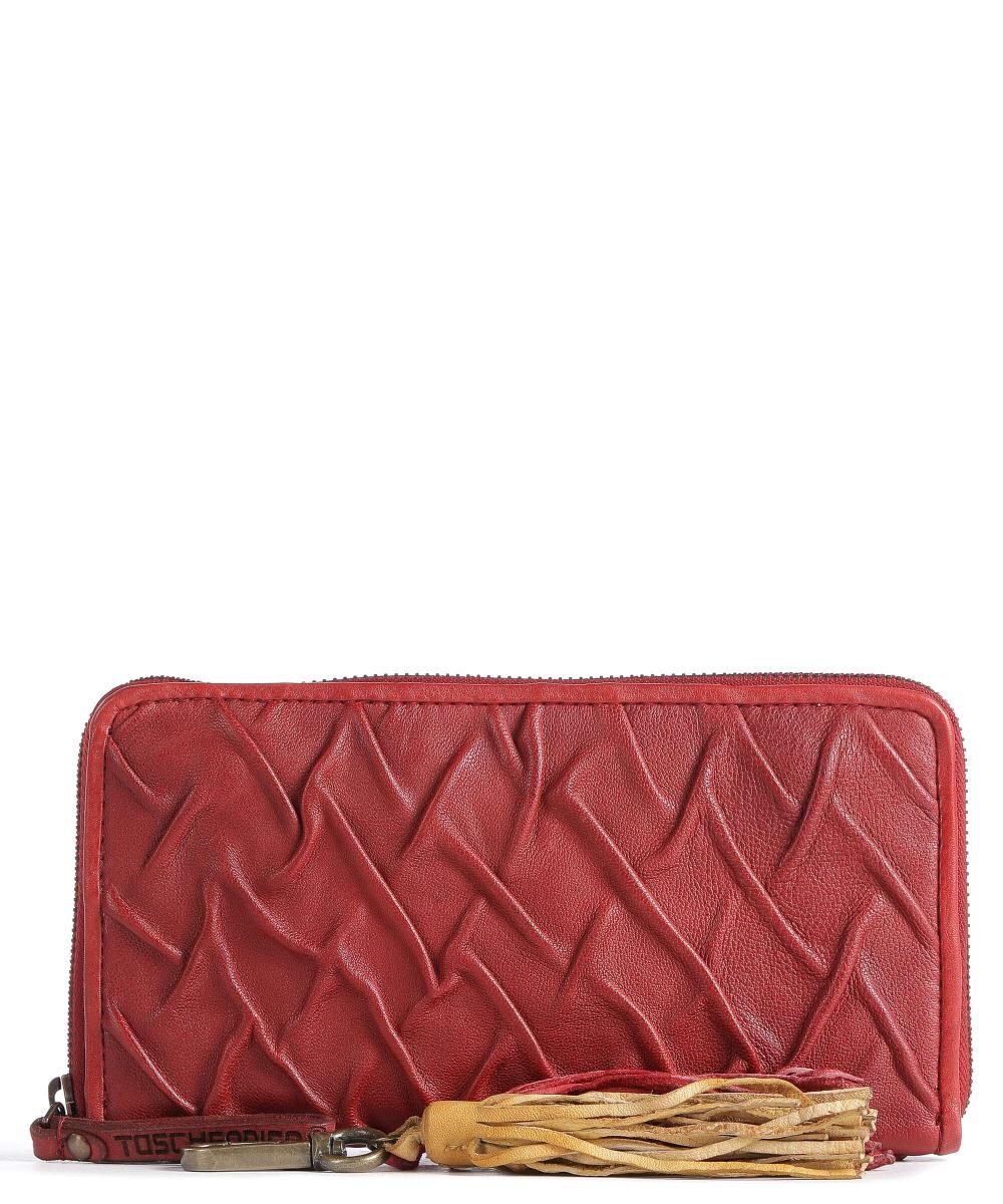 

Кошелек Spittelberggasse 4 из зернистой яловой кожи Taschendieb Wien, красный