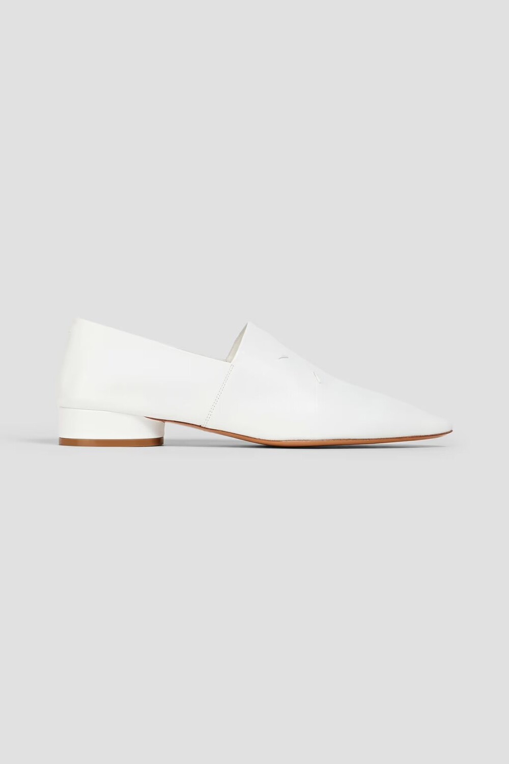 

Кожаные лоферы Maison Margiela, белый