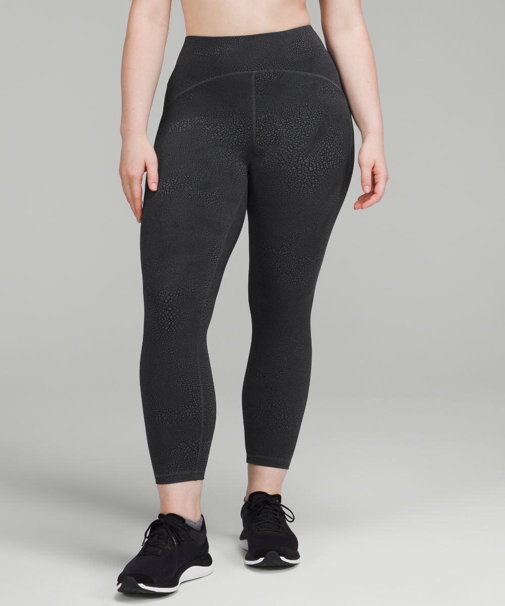 

Леггинсы Power Thru High Rise Lululemon, черный