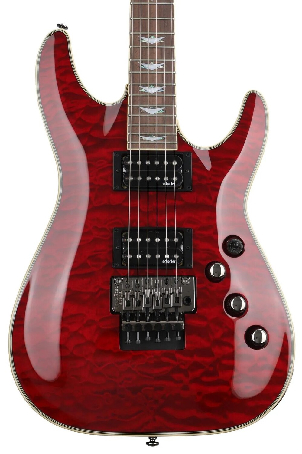 

Электрогитара Schecter Omen Extreme-6 FR - черная вишня