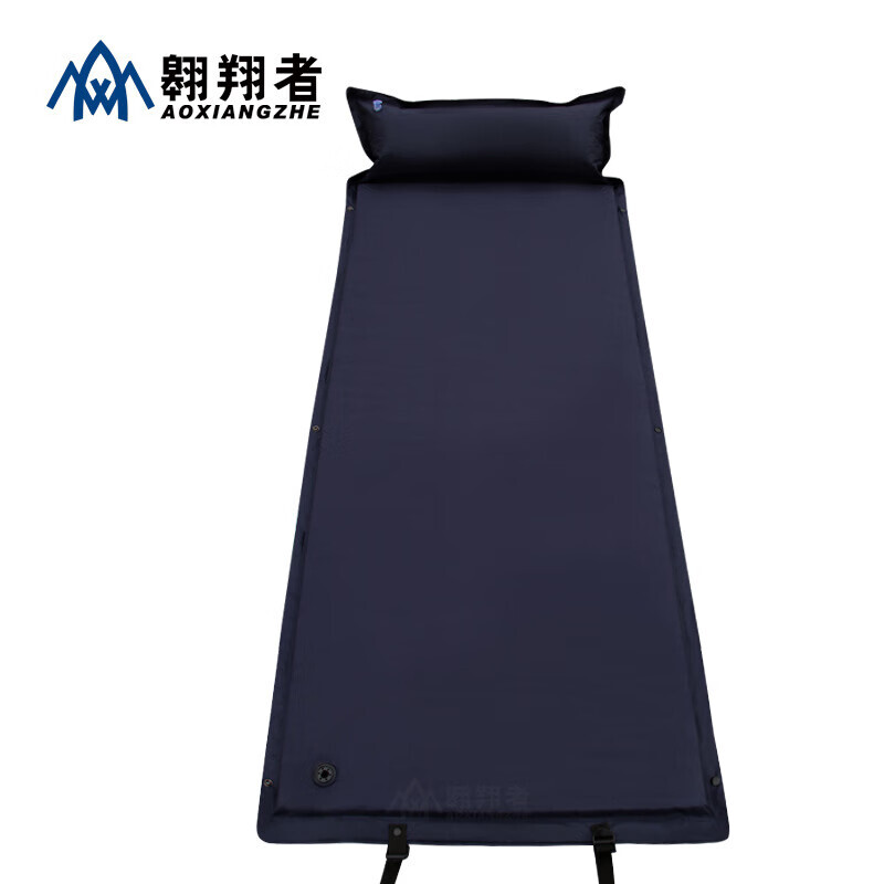 

AXZ Soarer Dark Blue Автоматический надувной коврик Утолщенная влагозащитная подушка с сращенной подушкой влагостойкий коврик Темно-синий