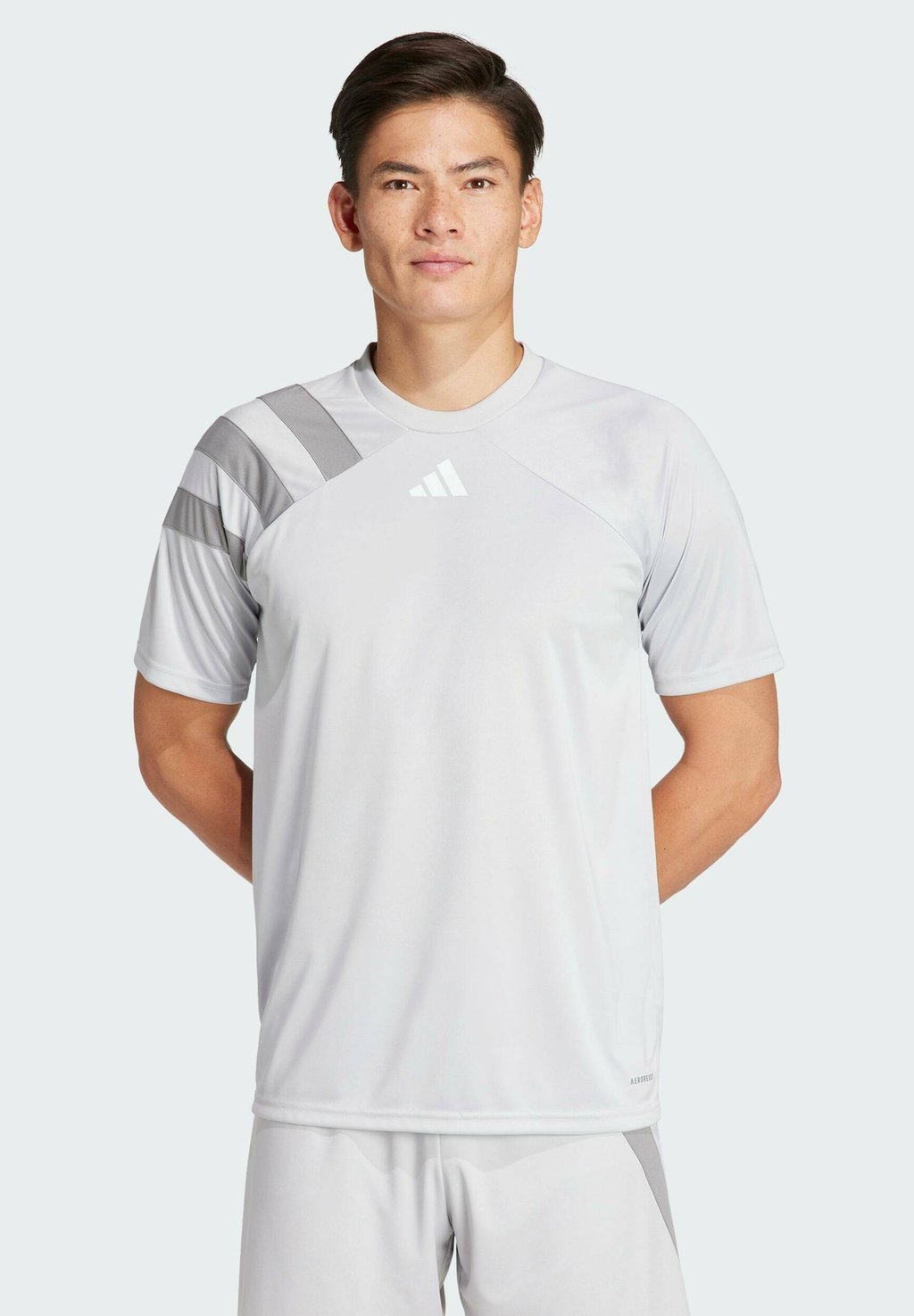 Футболка с принтом Fortore 23 Adidas, цвет team light grey white цена и фото