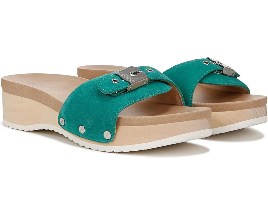 woolrich classic court leather Сандалии Dr. Scholl's Original Too Slide, цвет Court Green Leather