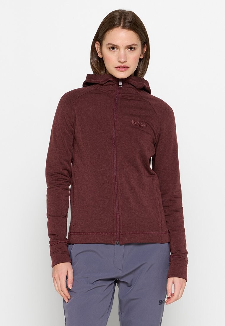 

Флисовая куртка WALDSEE Jack Wolfskin, Бордо