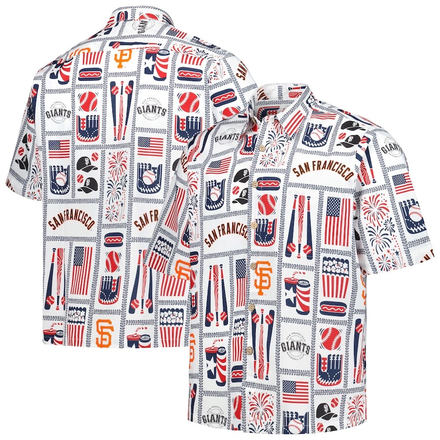 

Рубашка Reyn Spooner San Francisco Giants, белый