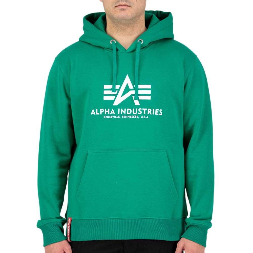 

Худи Alpha Industries Basic, зеленый