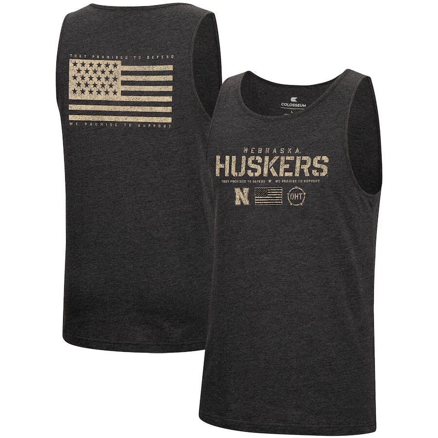 

Майка Colosseum Nebraska Huskers, черный