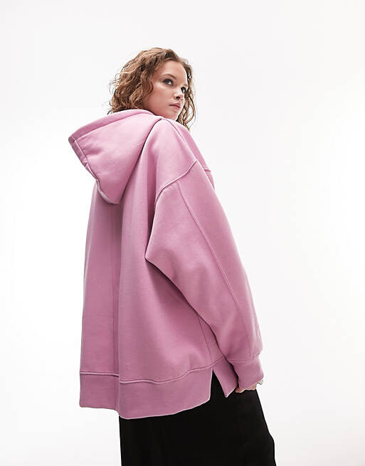 

Розовая толстовка премиум-класса Topshop
