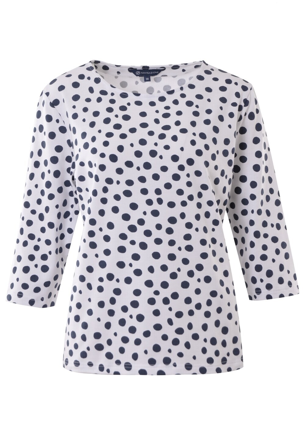 

Блузка Navigazione, синий/белый