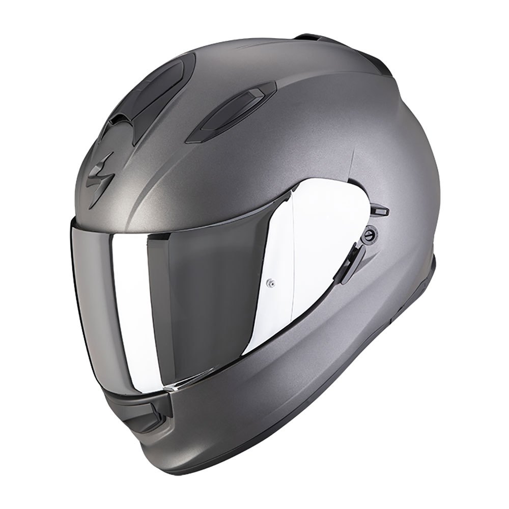Шлем полнолицевой Scorpion EXO-491 Solid, серый