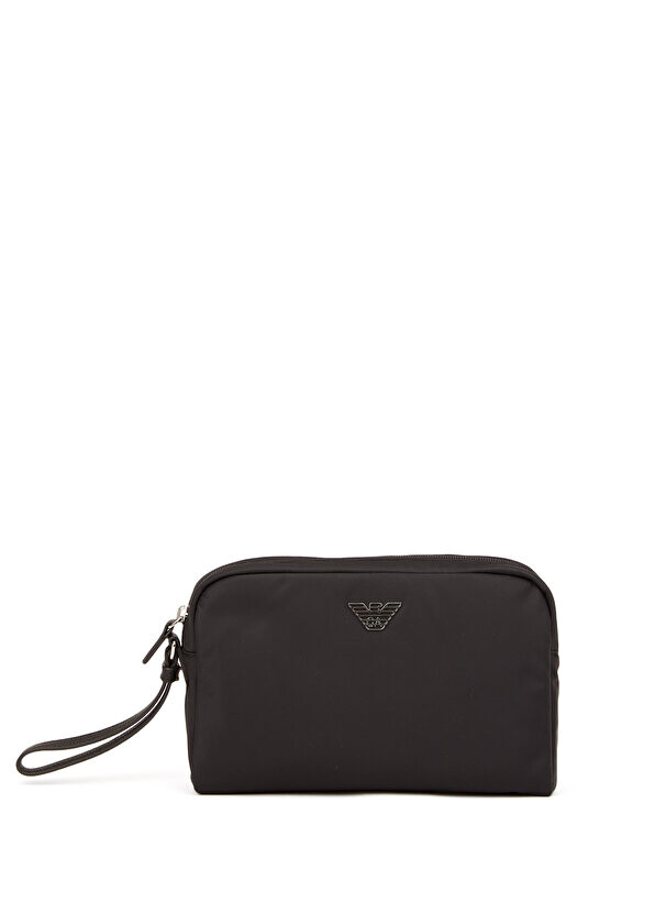 

Женская сумка для рук с черным логотипом Emporio Armani