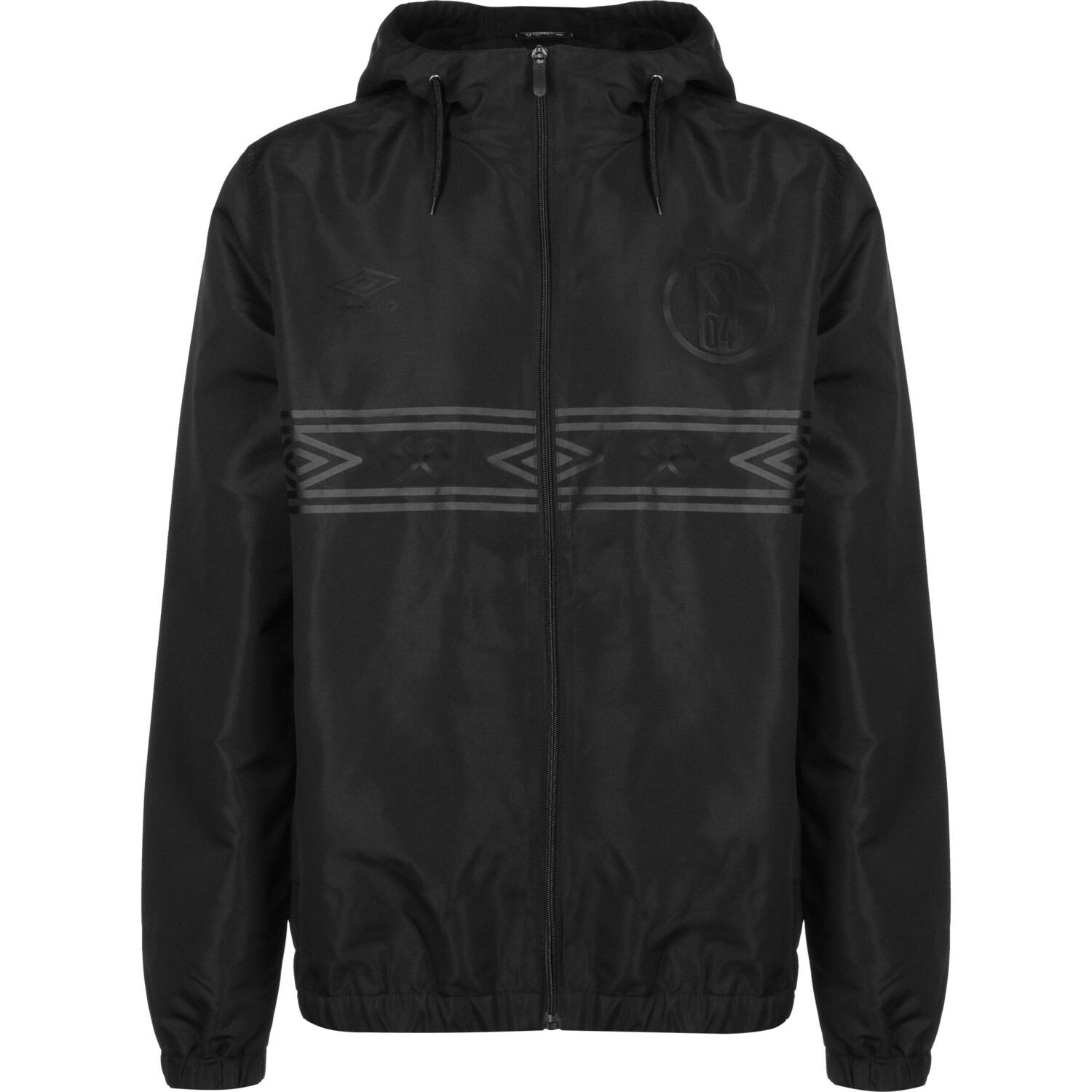 

Куртка Umbro Windbreaker FC Schalke 04 Stealth, черный