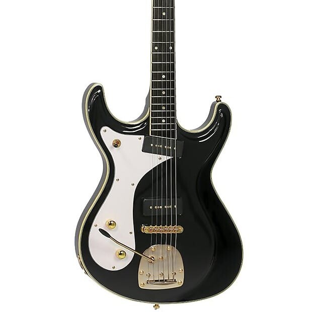 цена Электрогитара Sidejack Baritone DLX LH - Black