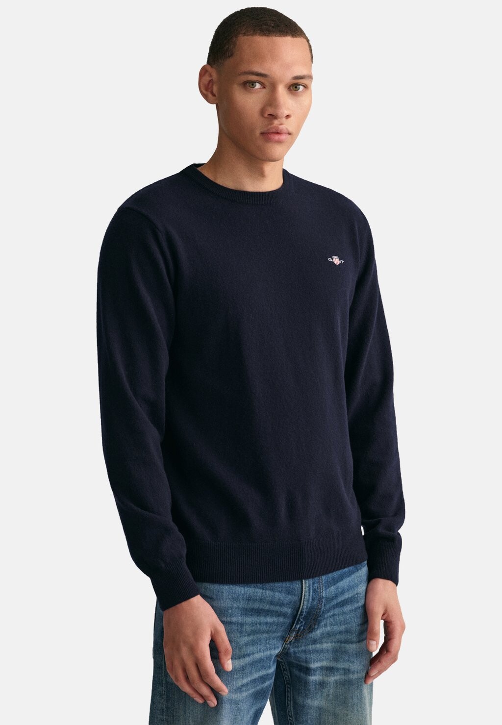 

Свитер SUPERFINE CREW NECK GANT, морской цвет
