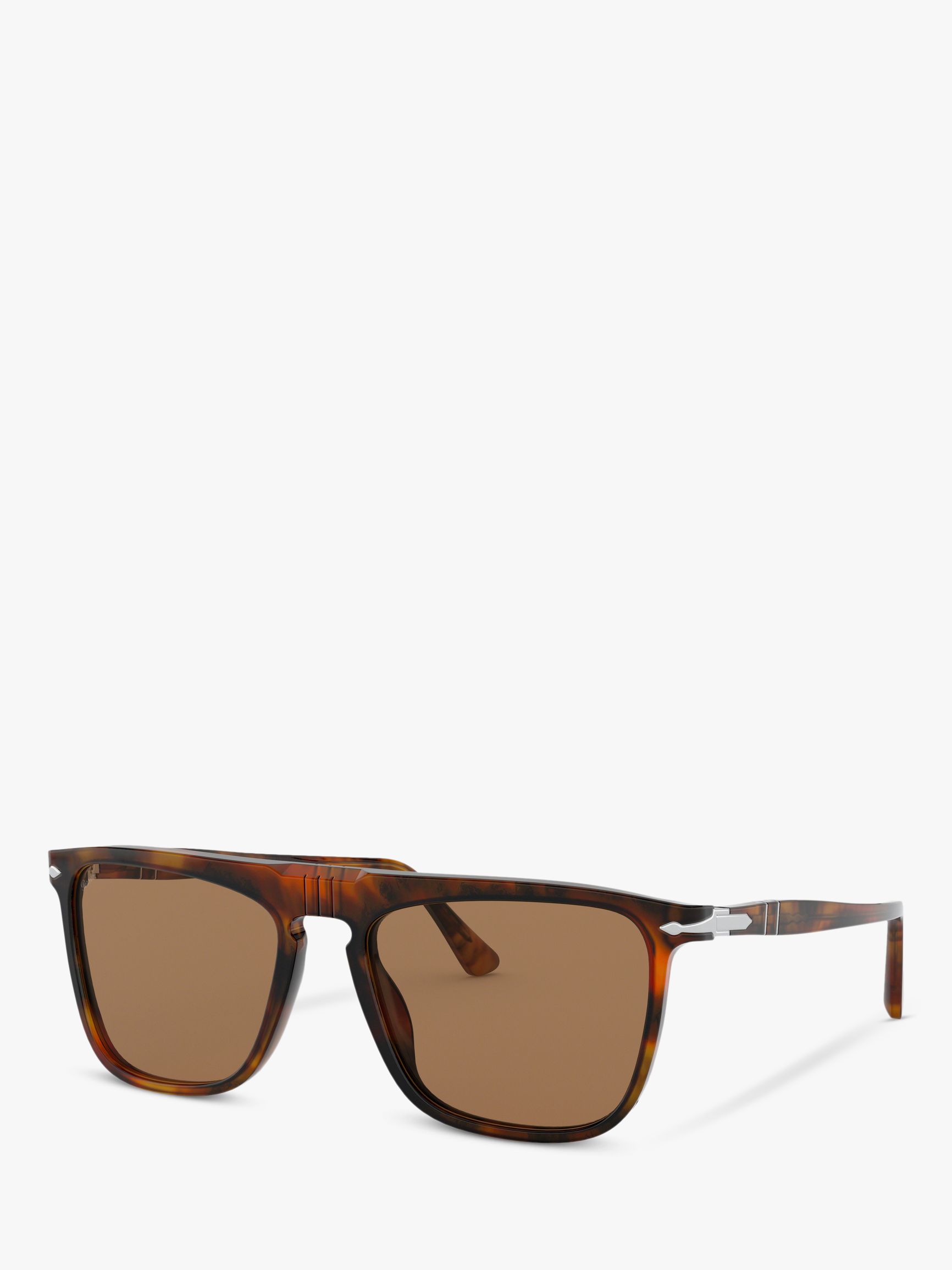 

PO3225S Прямоугольные солнцезащитные очки унисекс Persol, черепаховый/коричневый