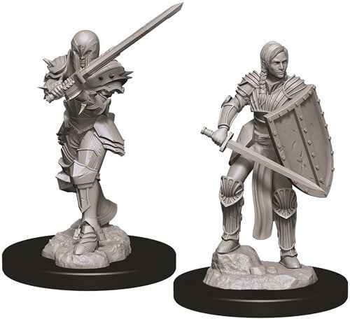 

Миниатюра WizKids/NECA D&D Nolzur's Marvelous Unpainted Minis: W9 Female Human Fighter