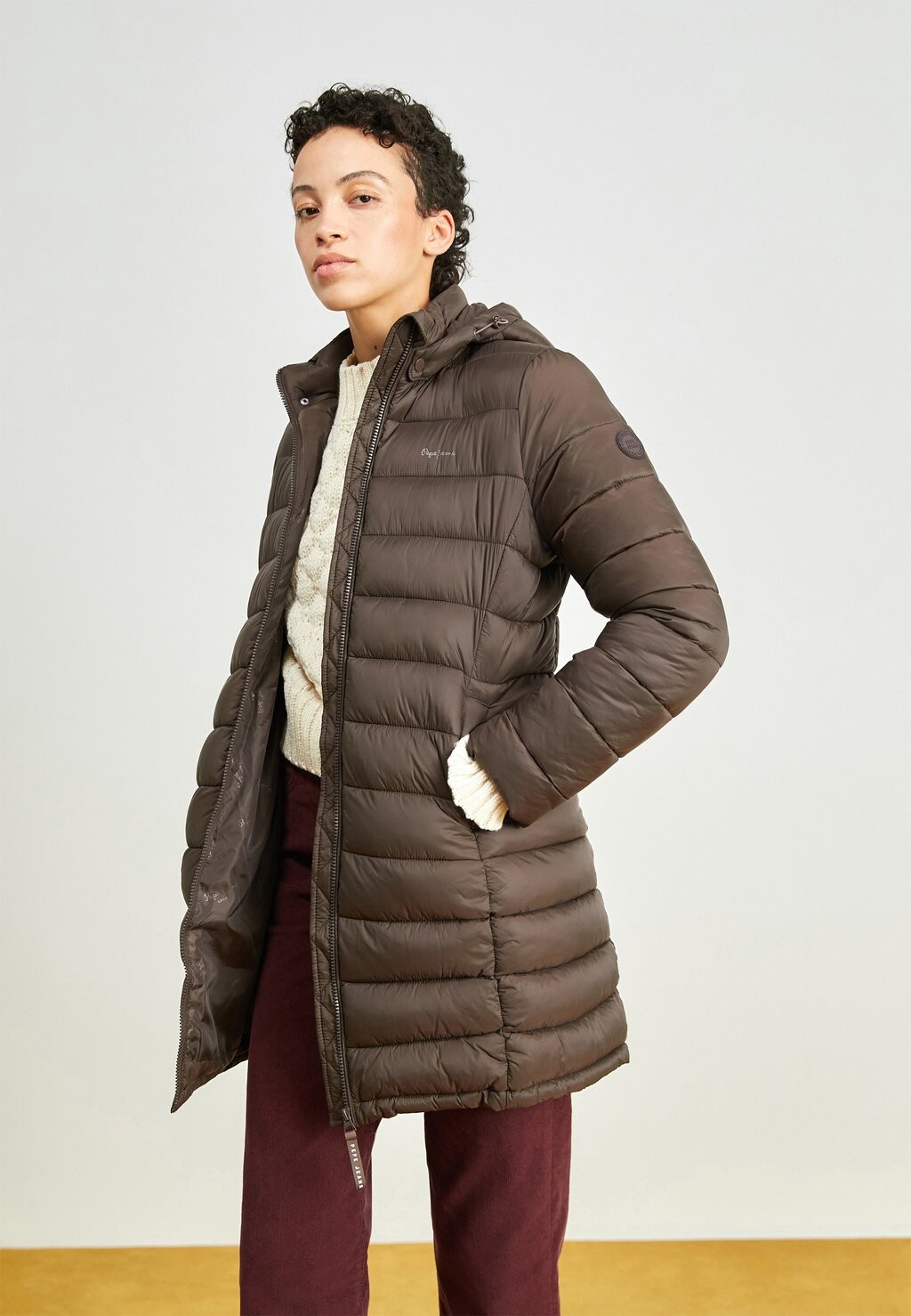 

Зимнее пальто МЭДДИ ЛОНГ Pepe Jeans, след