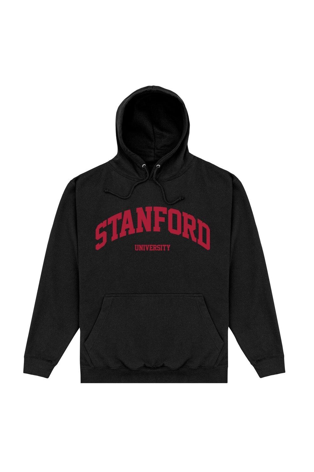 

Черный худи со сценарием Stanford University, черный