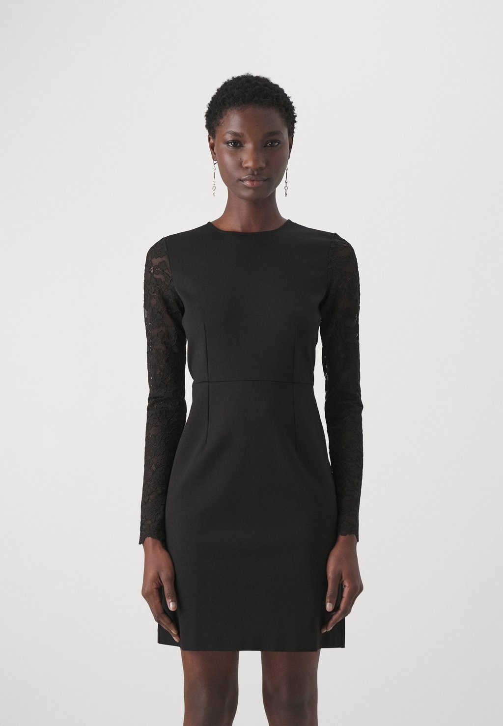 Платье из джерси Dress TWINSET, черный