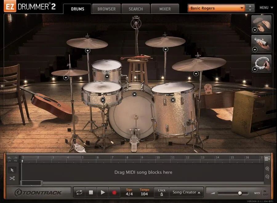 

Расширение Toontrack Traditional Country EZX