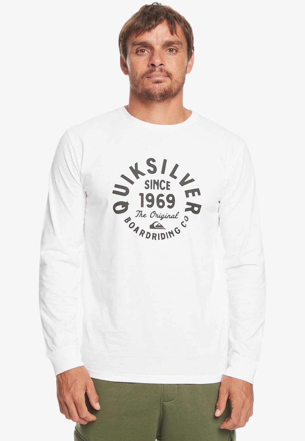 

Топ с длинными рукавами CIRCLED SCRIPT Quiksilver, белый