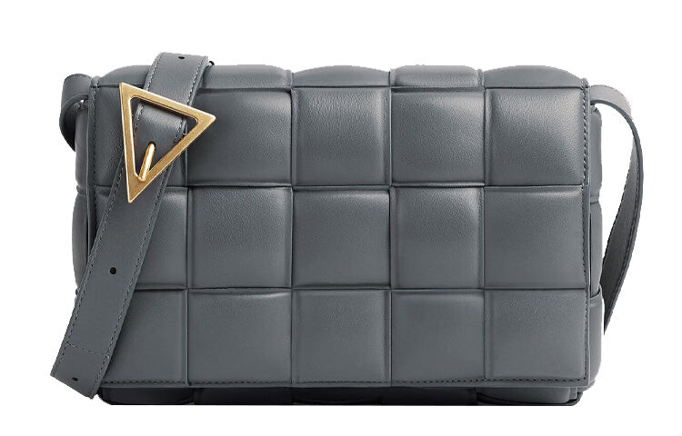 

Сумка через одно плечо Bottega Veneta Intrecciato Thunder, серый