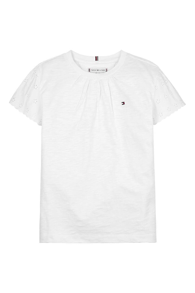 

Футболка San Gallo с кружевными рукавами Tommy Hilfiger, белый