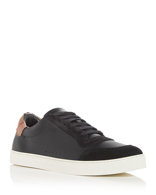 

Мужские низкие кеды Robin Burberry, цвет Black, Фиолетовый