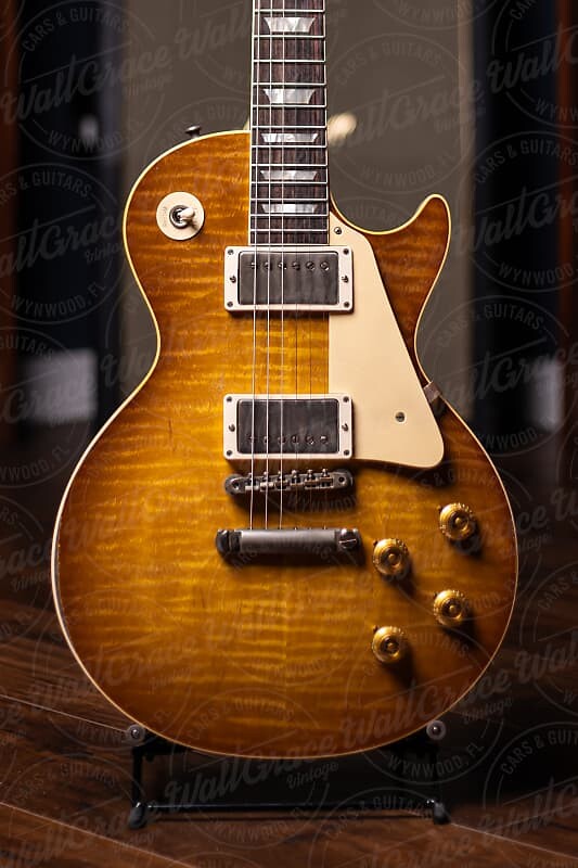 

Электрогитара Gibson Custom Shop Murphy Lab 1959 Les Paul Standard Reissue Heavy Aged - Golden Poppy Burst