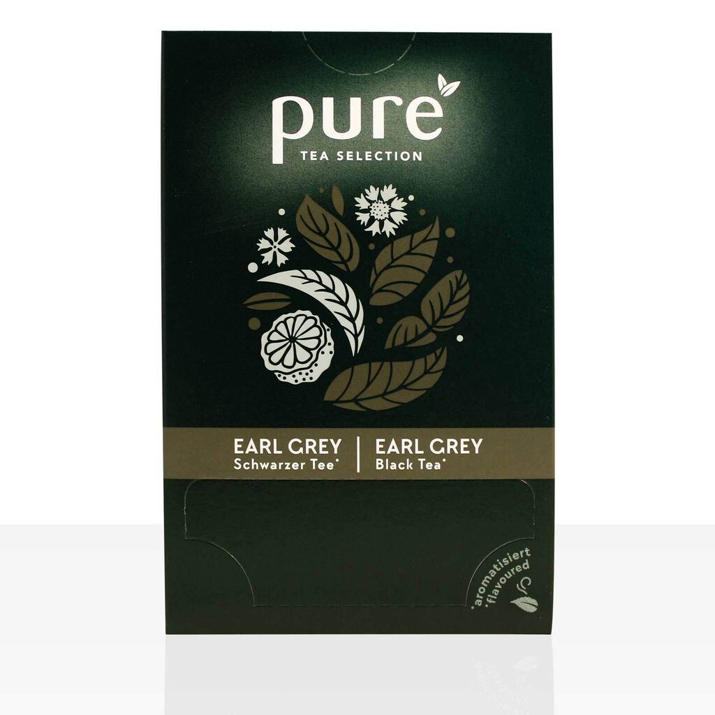 

Черный чай PURE Tea Selection Earl Grey, 6 чайных пакетиков по 25 штук