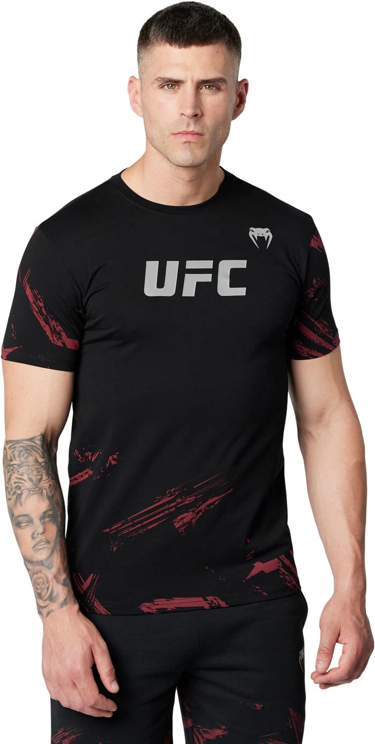 

Футболка с коротким рукавом UFC Venum Authentic Fight Week 2.0, черный