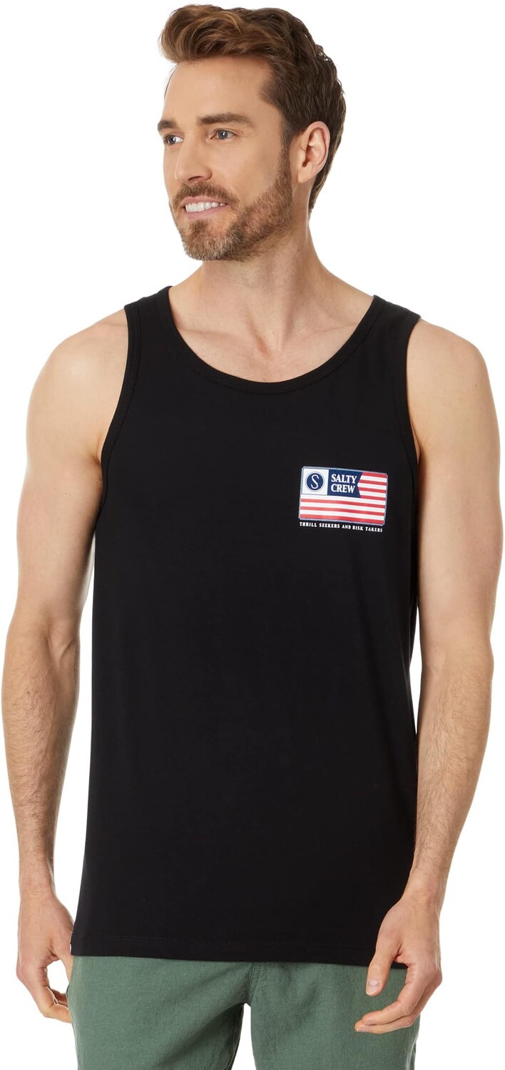 

Топ Freedom Flag Tank Salty Crew, черный