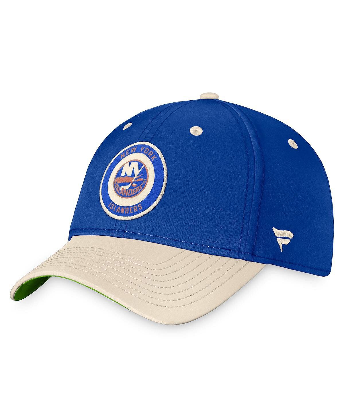 

Мужская фирменная гибкая кепка Royal, цвета хаки New York Islanders True Classics Retro Flex Fanatics