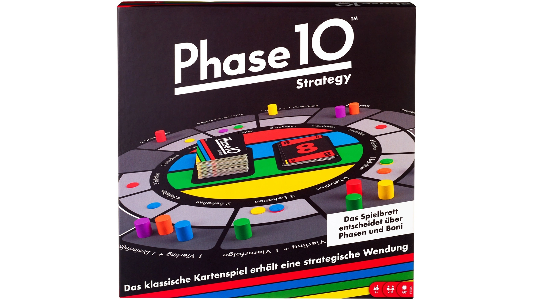 Mattel Games Phase 10 Стратегическая настольная игра, настольная игра, семейная игра цена и фото