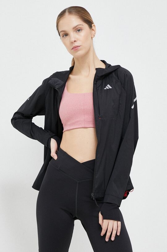 

Куртка для бега Fast adidas, черный