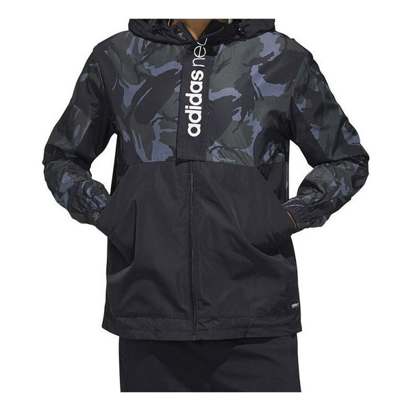 цена Куртка adidas neo M SS GR WB Sports Jacket Black, черный