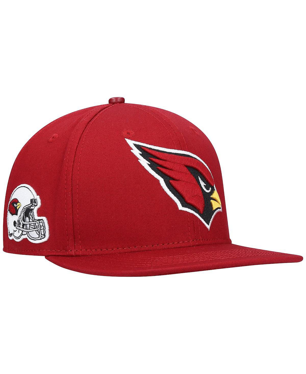 Мужская кепка Snapback Cardinal Arizona Cardinals Logo II Pro Standard мужская двухцветная кепка с застежкой cardinal arizona cardinals черная pro standard