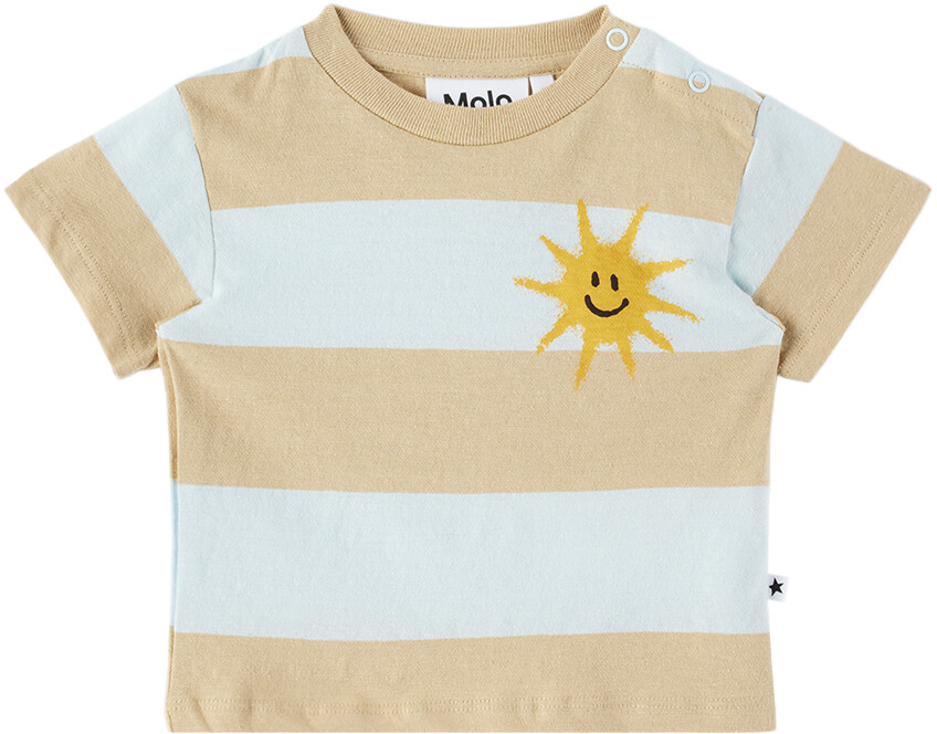 

Футболка Enzo Baby Blue в синюю полоску Iced Molo