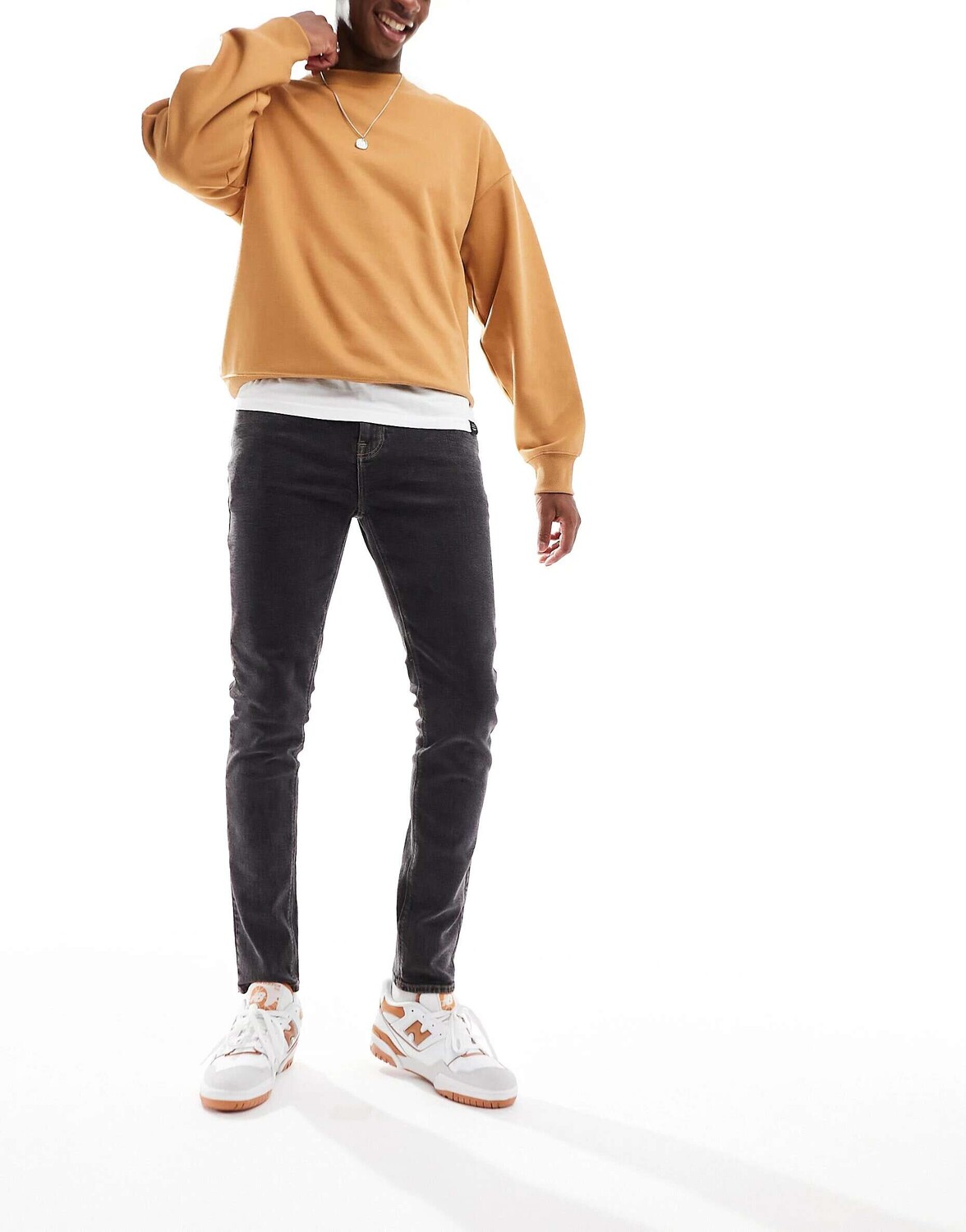 

Черные джинсы скинни ASOS