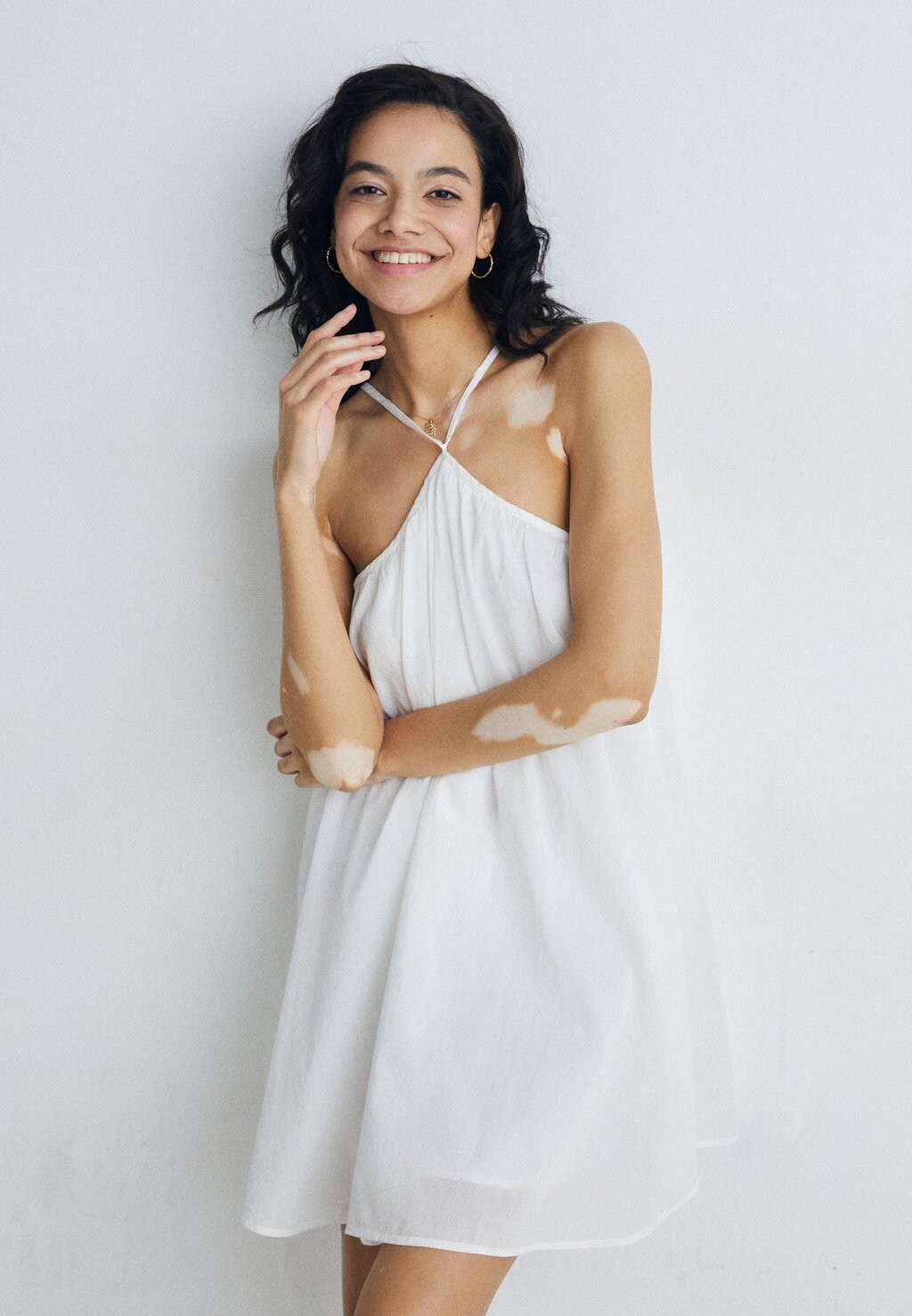 

Пляжный аксессуар FLEUR HALTER MINI DRESS Seafolly, белый