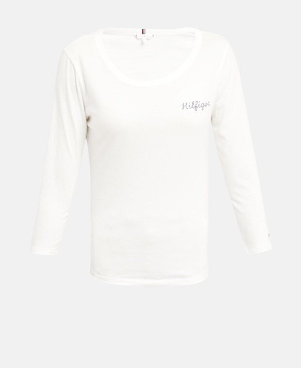 

Топ с длинными рукавами Tommy Hilfiger, экрю