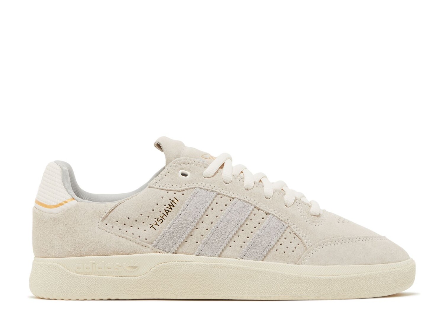 

Кроссовки adidas Tyshawn Low 'Chalk White', кремовый, Бежевый