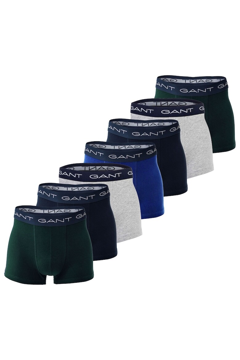 

Боксеры с логотипом, 7 пар Gant, зеленый